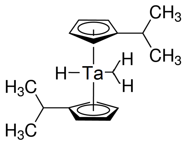 Bis(isopropylcyclopentadienyl)tantalum trihydride Chemical Structure